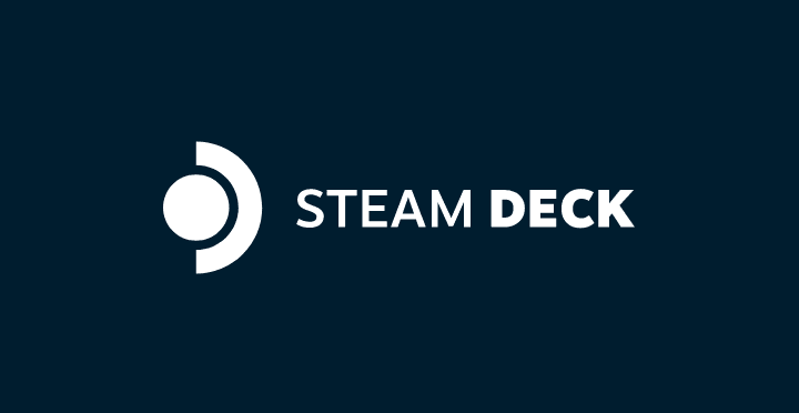 Steam Deck logó.