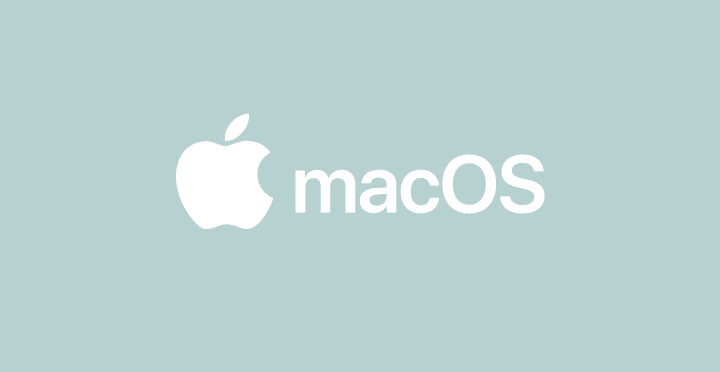 macOS logosu.