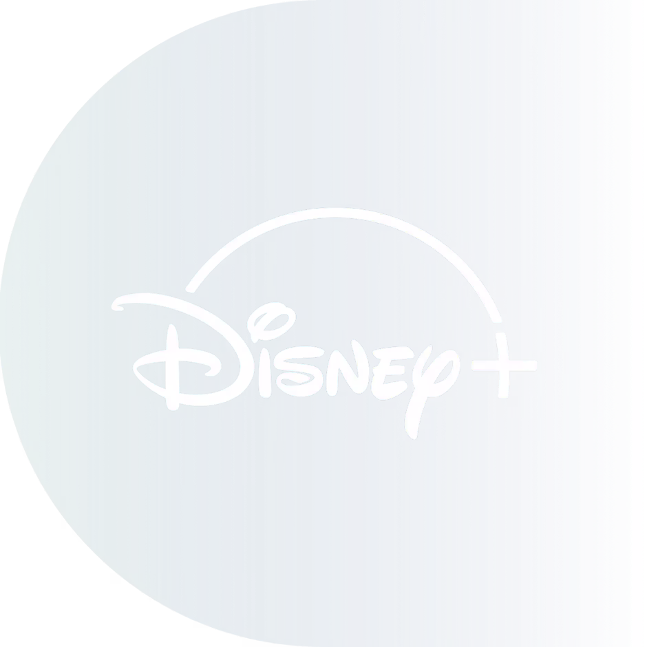 Transmite Disney+ de forma privada y segura con ExpressVPN. Logotipo de Disney+.